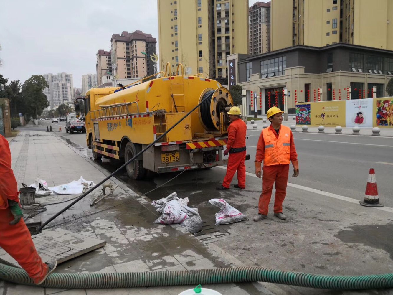 原州排污管道清淤-管道清洗